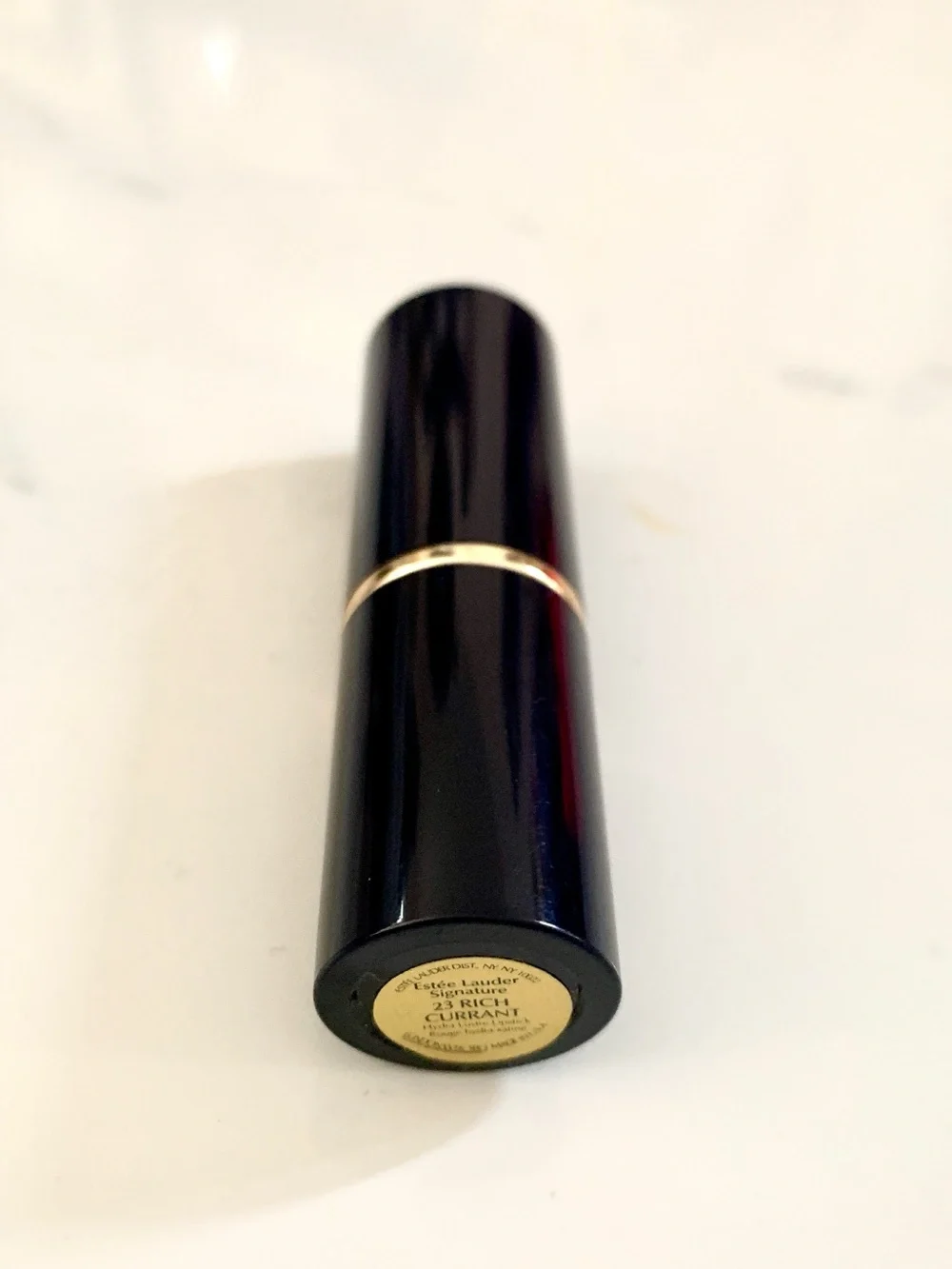 NWOB Estee Lauder Rich Currant Signature‎ Hydra Lustre Lipstick #23 Discontinued